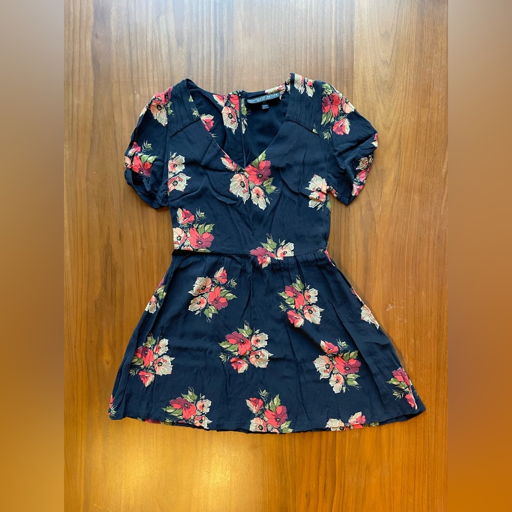 Topshop Floral Dress